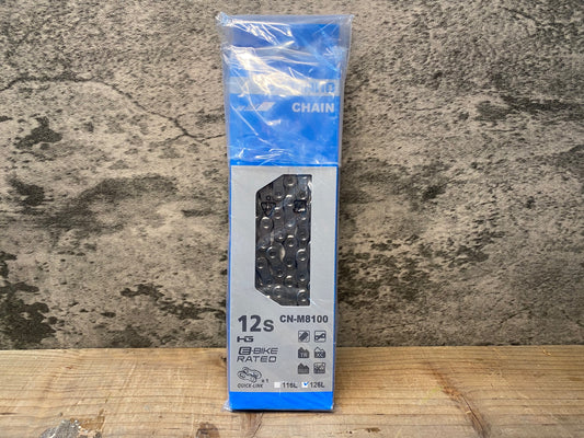 IO414 シマノ SHIMANO CN-M8100 クイックリンク チェーン 12S 126L
