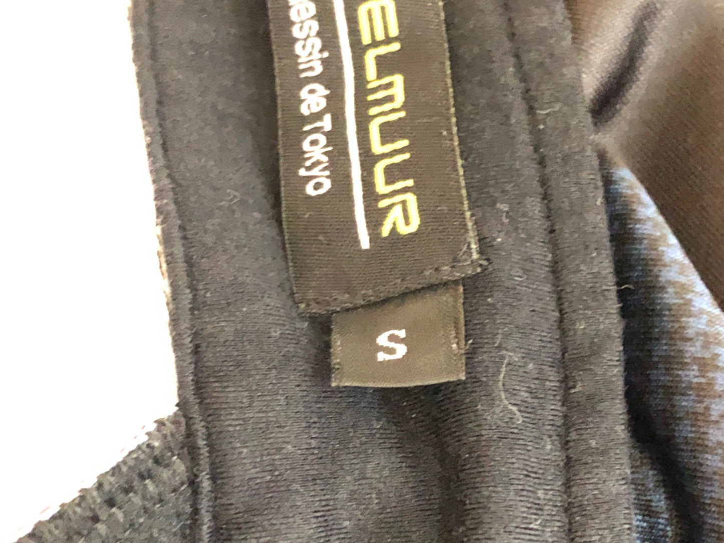 IT637 カペルミュール KAPELMUUR 長袖 サイクルジャージ 紺 黒 S 裏起毛