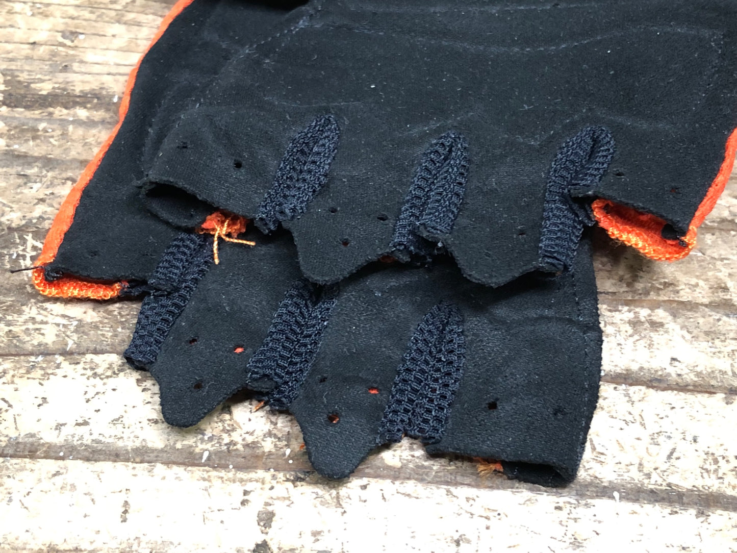 JA106 ラパッション la PASSION 指切 グローブ オレンジ M