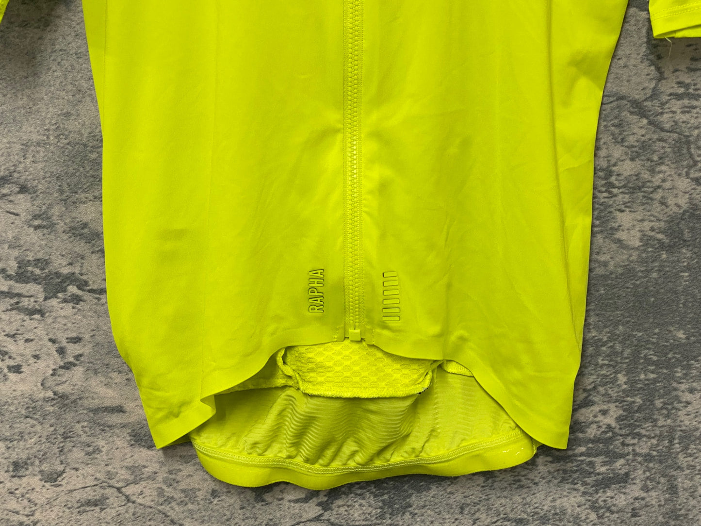 JC598 ラファ Rapha PRO TEAM AERO JERSEY II 半袖 サイクルジャージ 黄色 M