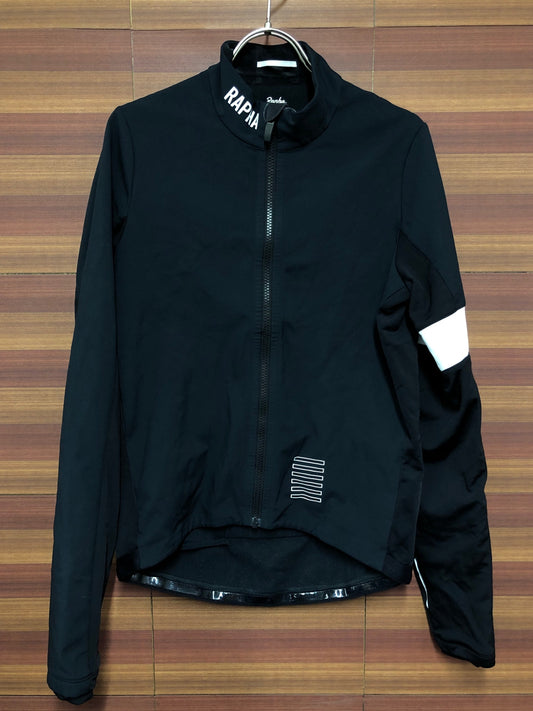 IO426 ラファ Rapha PRO TEAM TRAINING JACKET 長袖 サイクルジャケット 黒 L 裏起毛