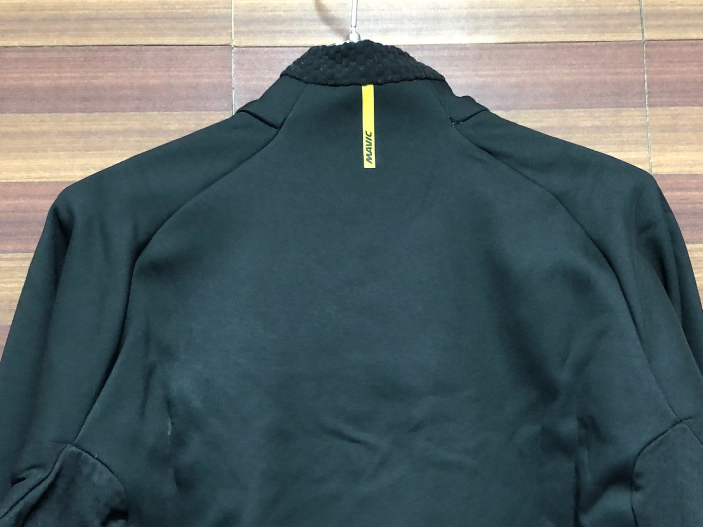 IM973 マヴィック MAVIC 長袖 サイクルジャケット 黒 S 裏起毛