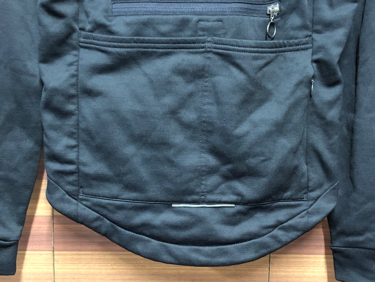 IQ817 ラファ Rapha IMPERIAL WORKS WINTER JERSEY 長袖 サイクルジャージ 紺 XS 裏起毛