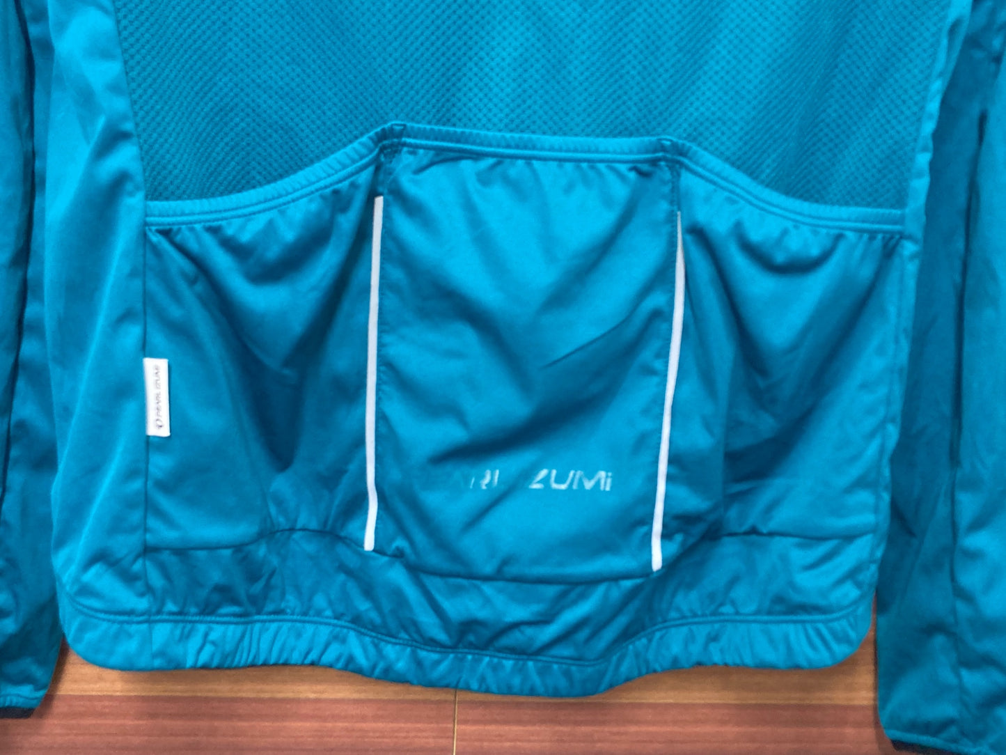 IO713 パールイズミ PEARL iZUMi 長袖 サイクルジャージ ターコイズブルー L