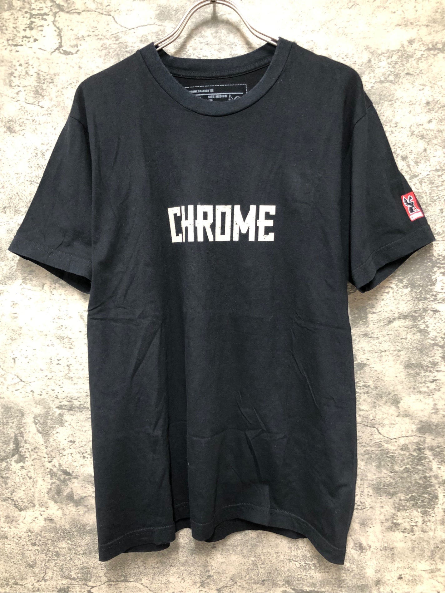IY036 クローム CHROME INDUSTRIES 半袖 Tシャツ 黒 M