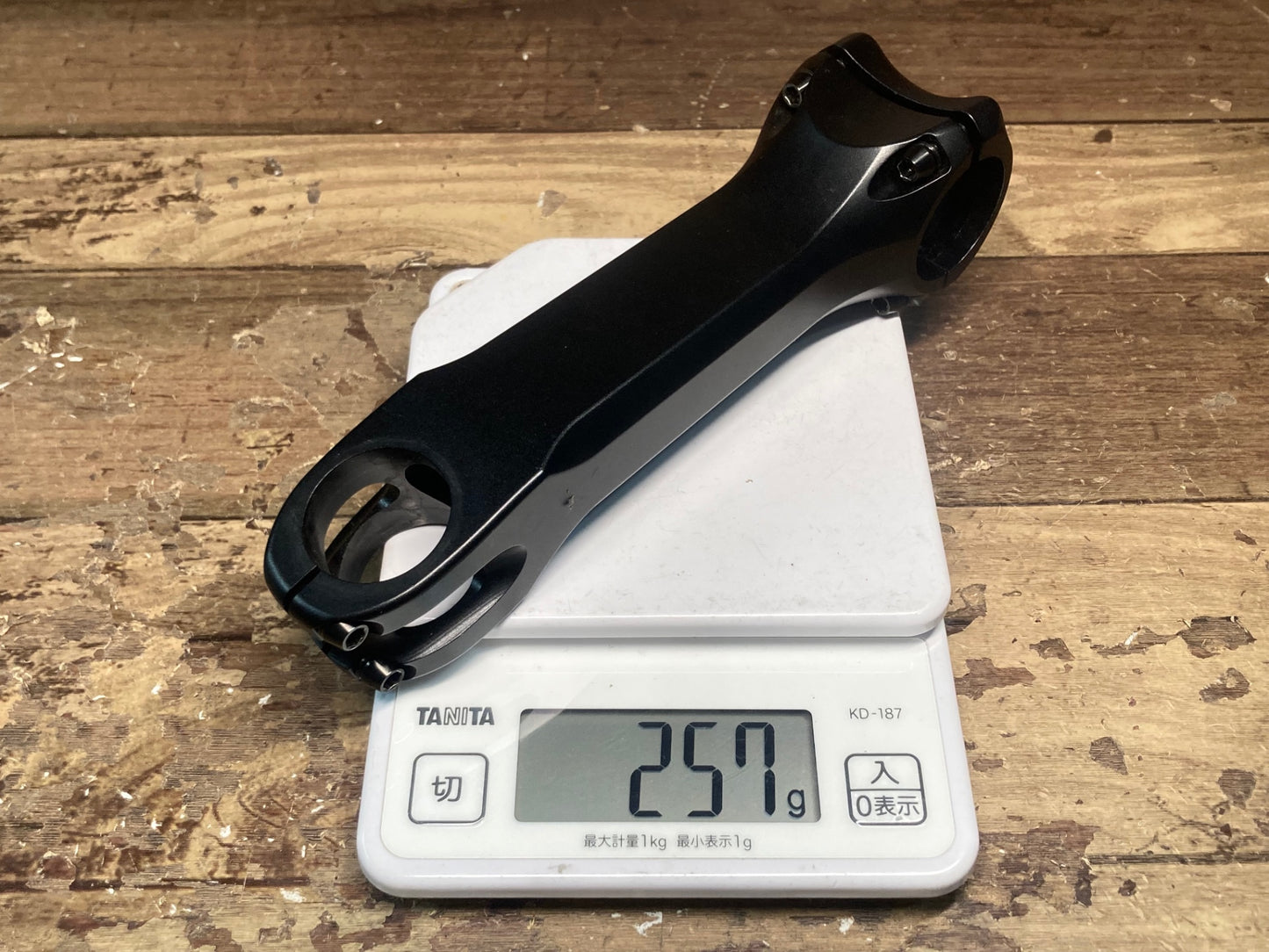 IH854 ヴェロバイク Velobike Elite Longboi Stem アルミ ステム 150mm Φ31.8 OS 12°