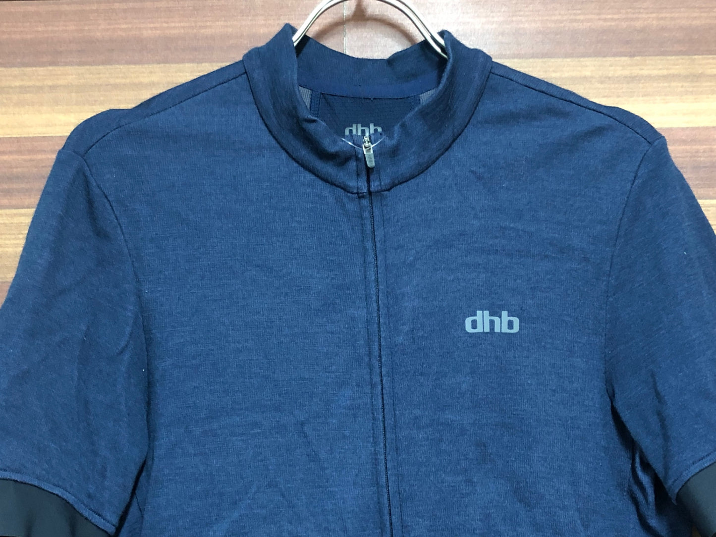 IO224 dhb 半袖サイクルジャージ 紺 M