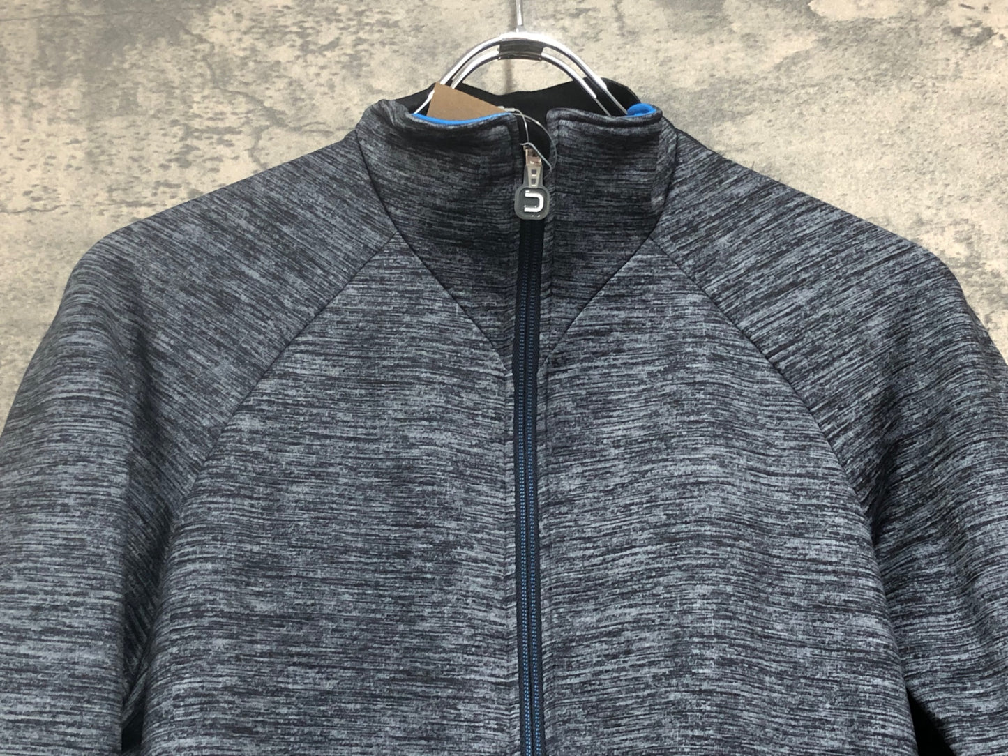 IV209 ドットアウト DOTOUT 長袖 サイクルジャケット グレー L 裏起毛