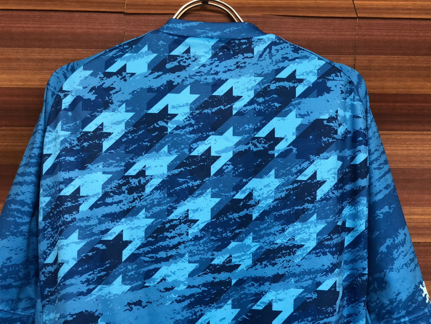 IR546 リオンドカペルミュール Lion de KAPELMUUR 半袖 サイクルジャージ 青 XL