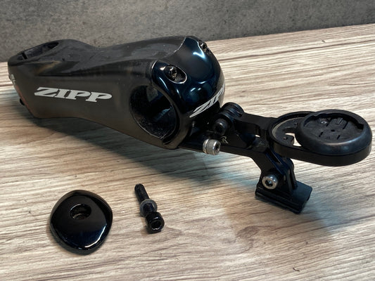IX138 ジップ ZIPP SL SPRINT カーボン ステム 100mm Φ31.8 OS 12° Rec-Mountベース付属カスタム ※コラム内側破損疑いのためジャンク