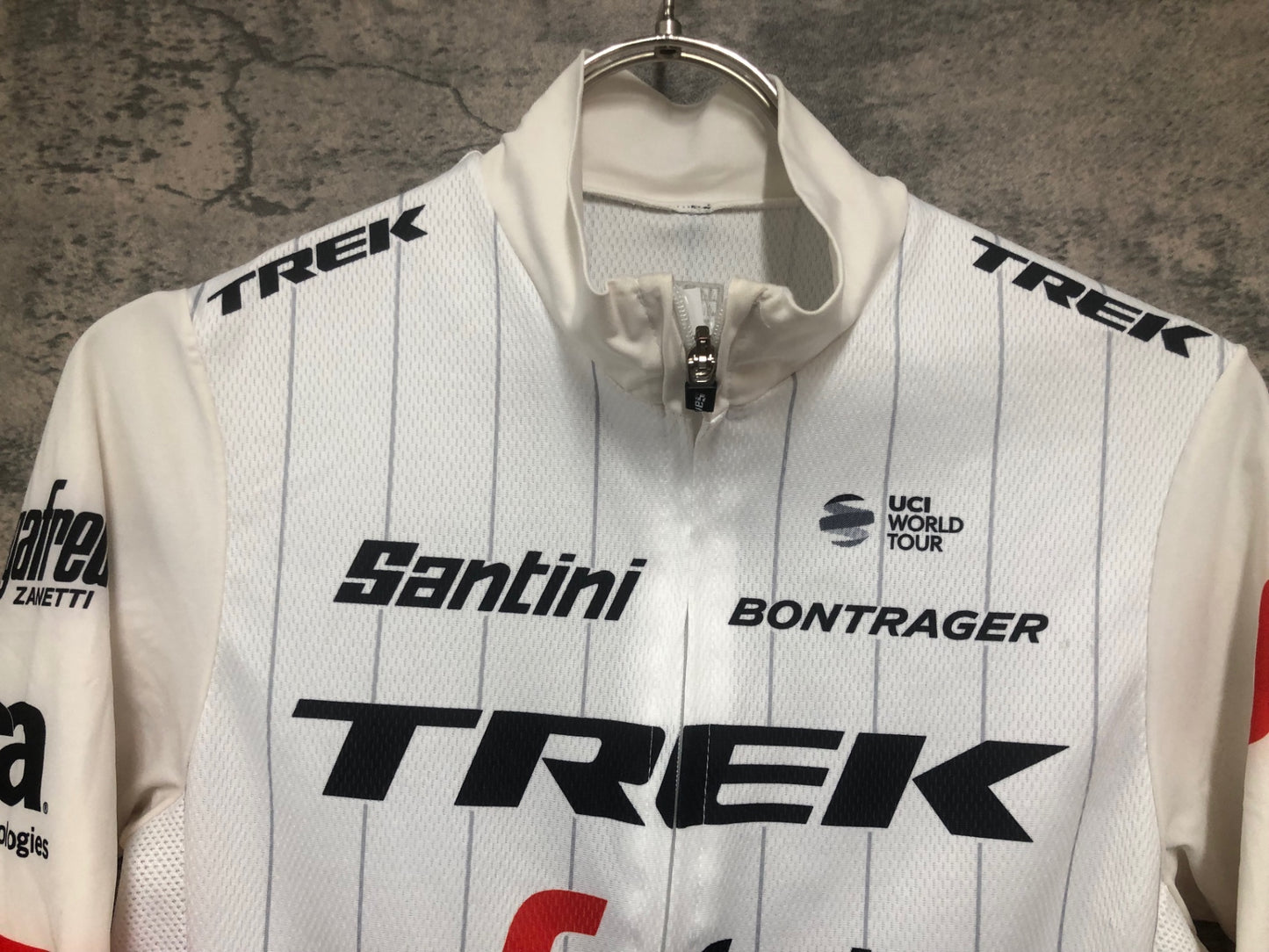 IY179 サンティーニ Santini 半袖 サイクルジャージ 白 XS Segafredo ZANETTI
