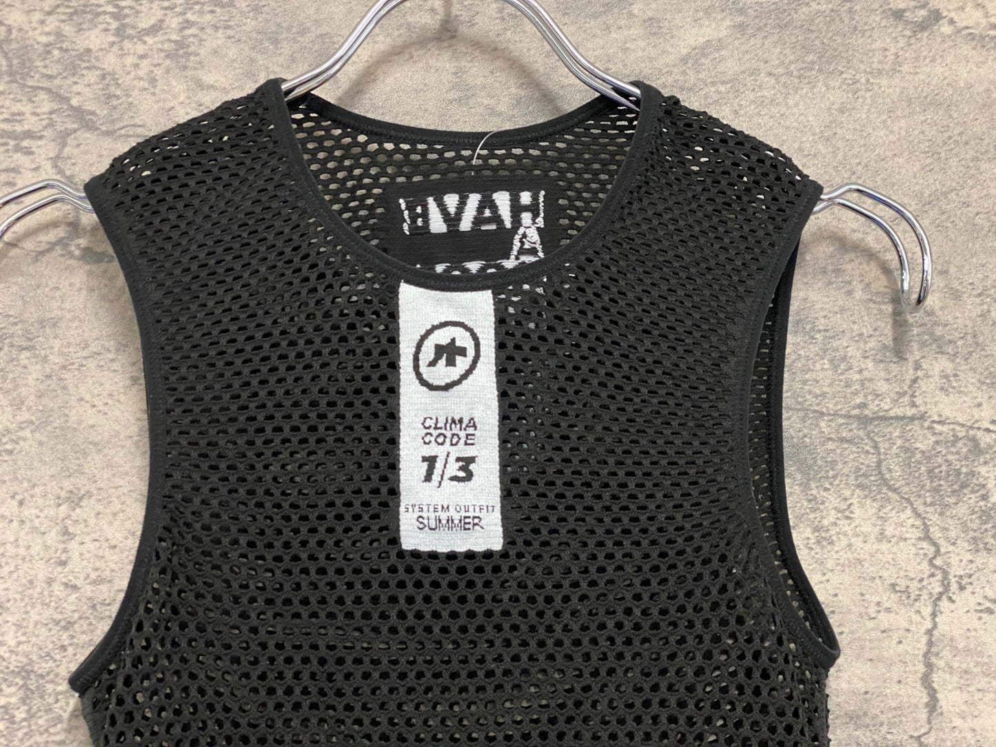 JB287 アソス assos ノースリーブ ベースレイヤー 黒 SIZE1 CLIMA CODE 1/3