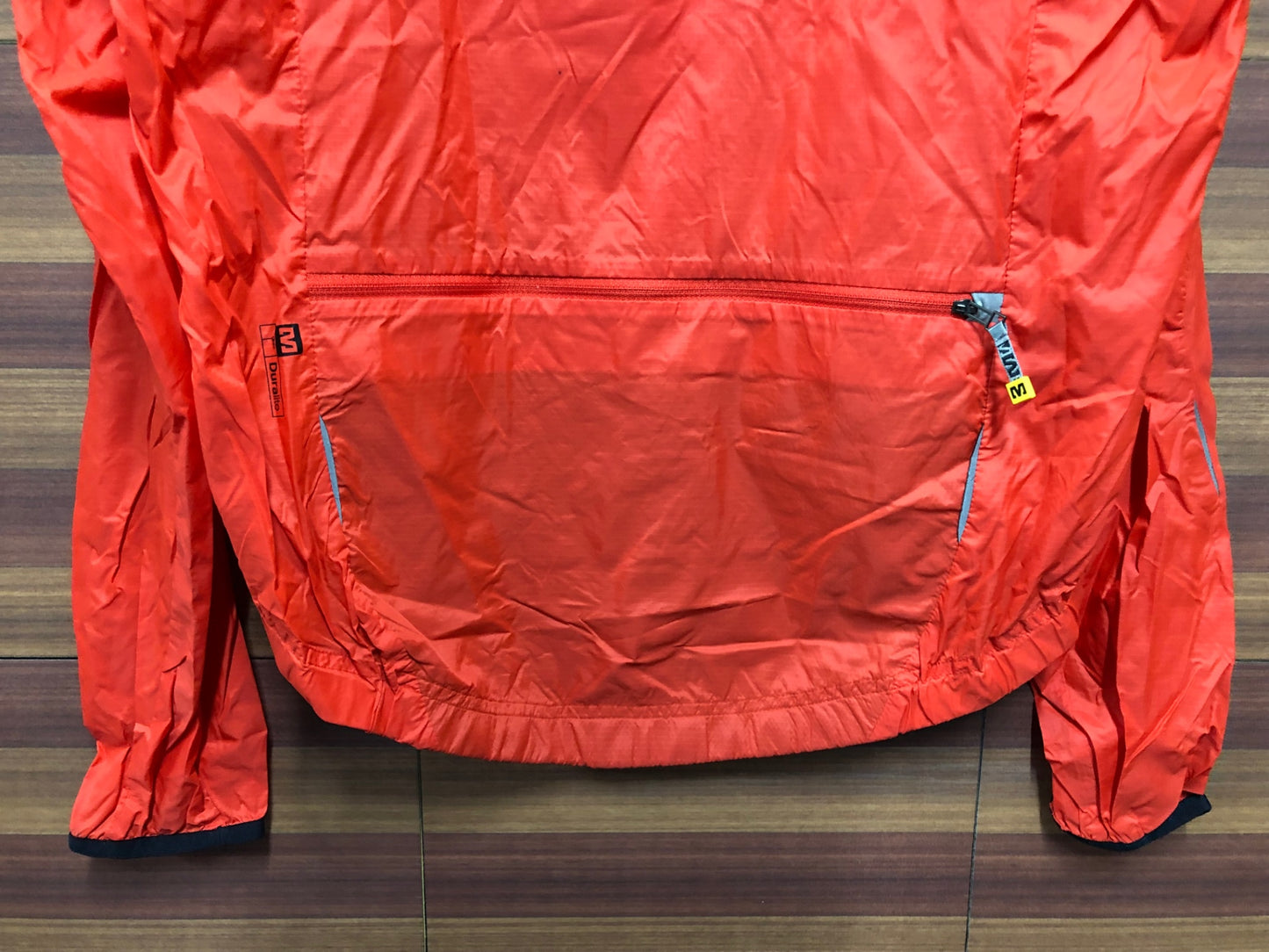 IR942 マヴィック MAVIC 長袖 ウィンドブレーカー 赤 O