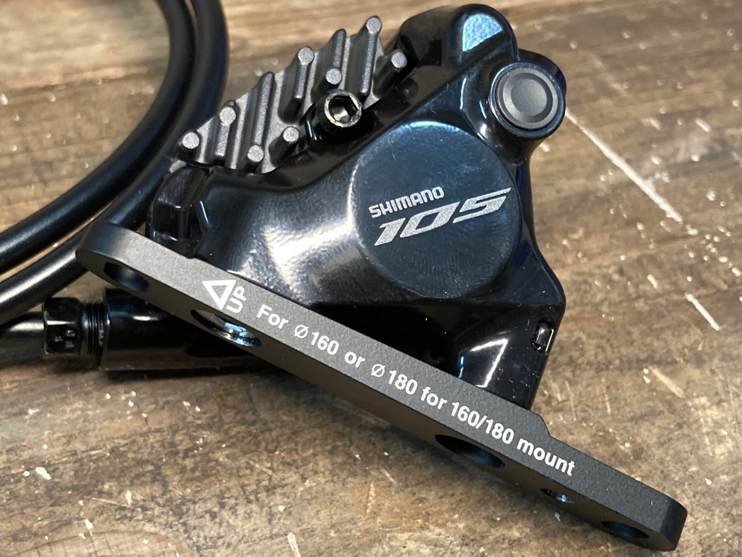 IQ147 シマノ SHIMANO 105 ST-R7170-R BR-R7170-F SM-BH90-JK-SS 1000mm STIレバー ディスクブレーキ キャリパー セット 2x12s Di2 電動 油圧