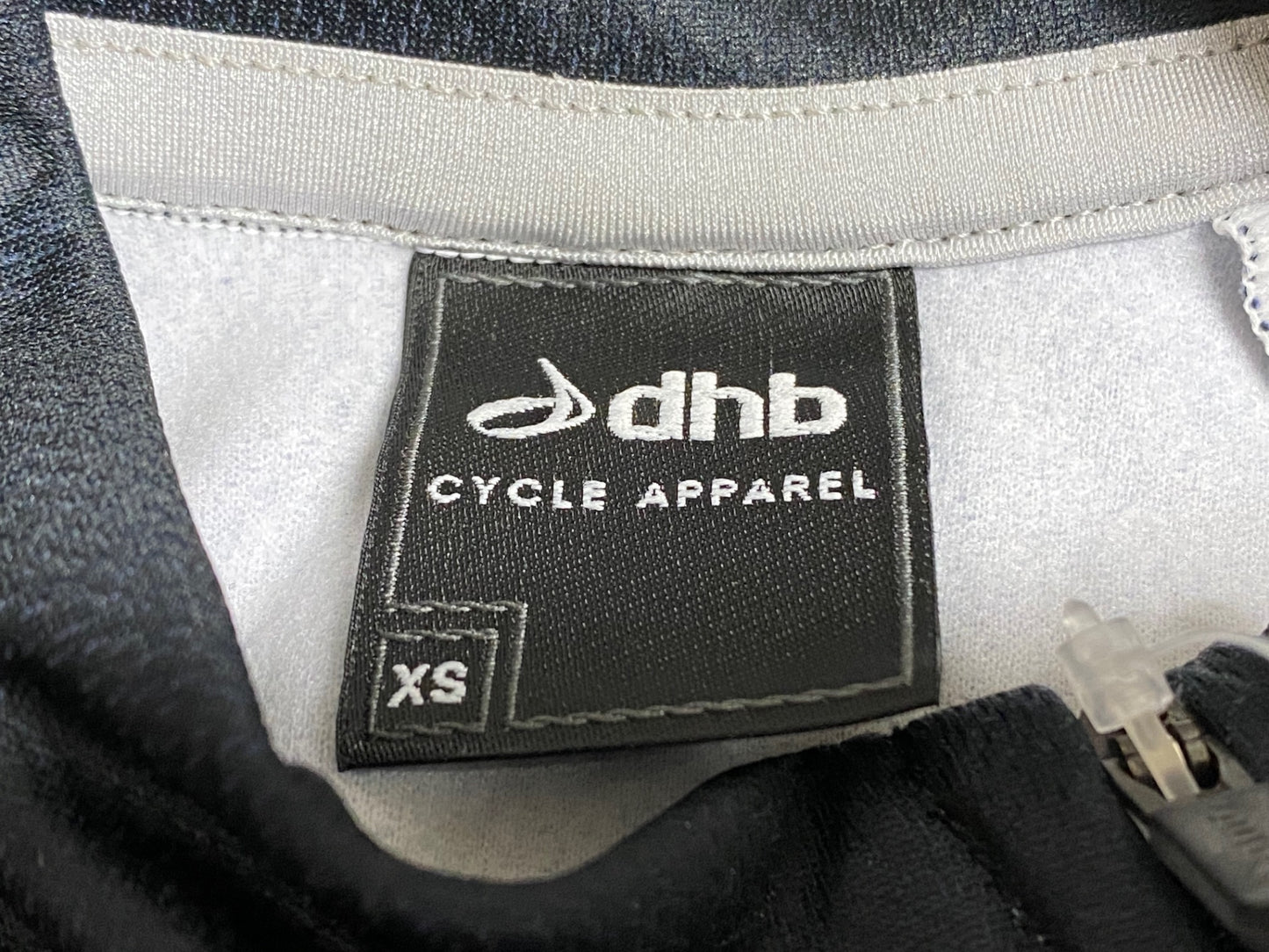 JB588 dhb 長袖 サイクルジャージ 黒 紺 XS 裏起毛