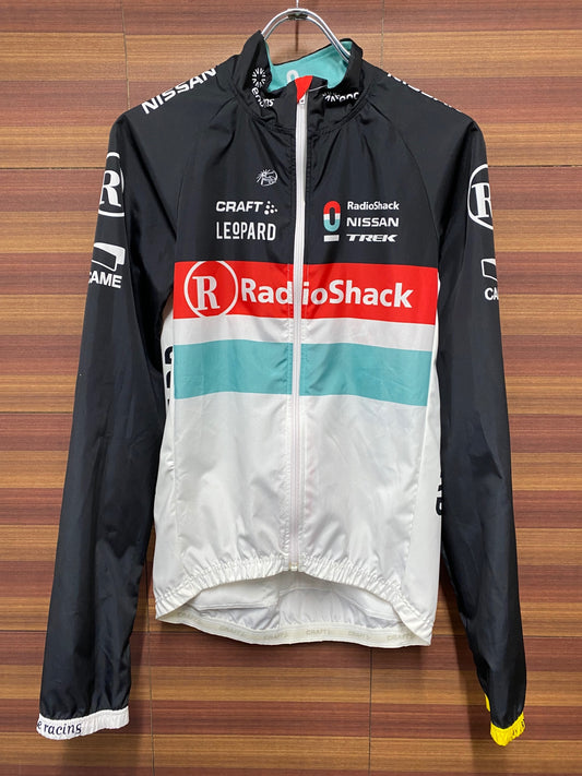 IT217 クラフト CRAFT 長袖 ウィンドブレイカー 黒 白 XS