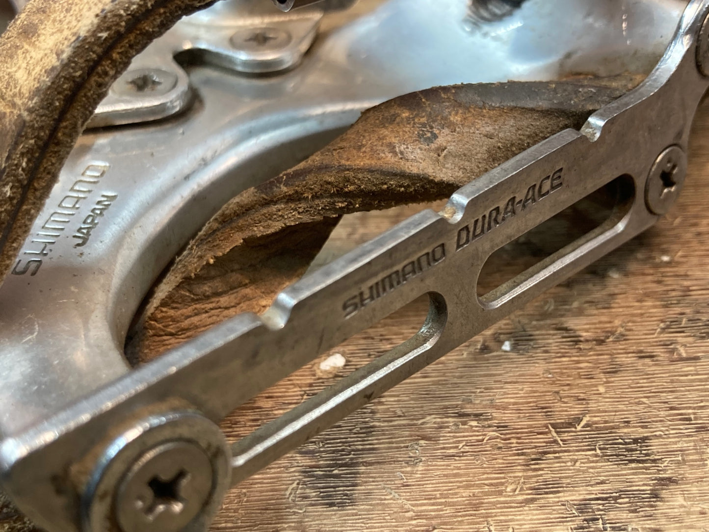 HQ261 シマノ Shimano デュラエース DURA-ACE EX FC-7200 52-39T 165mm クランクセット PD-7200 DDペダル付属
