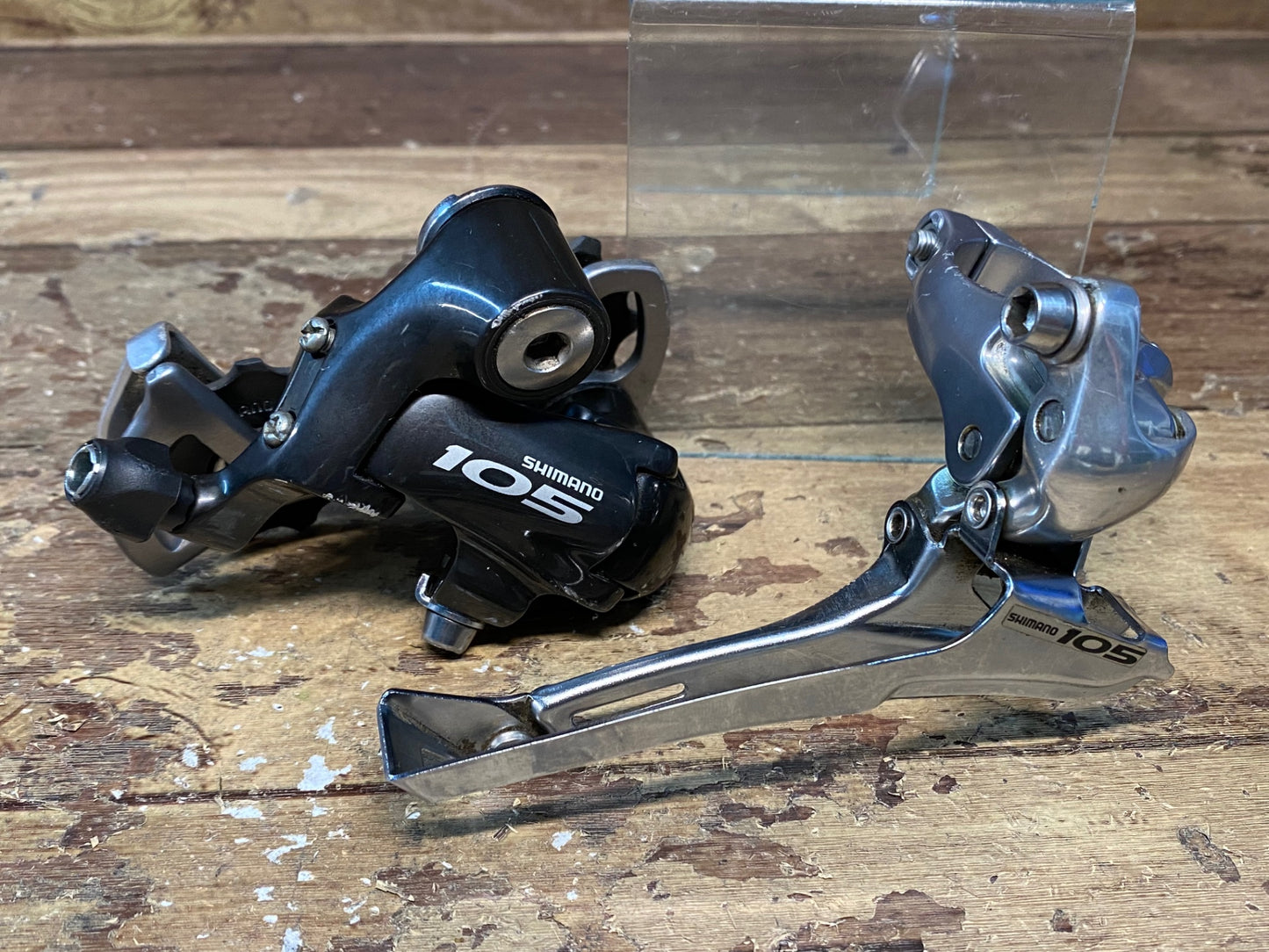 IF728 シマノ SHIMANO 105 FD-5600 RD-5600 リアディレイラー フロントディレイラー セット 2x10S バンド式 Φ34.9