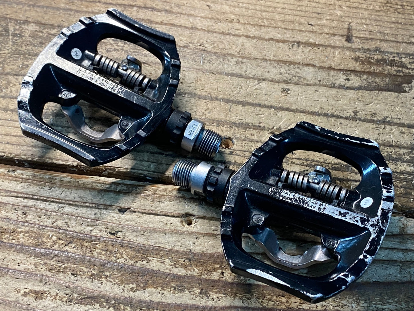 JD570 シマノ SHIMANO PD-A530 ビンディングペダル 片面フラット