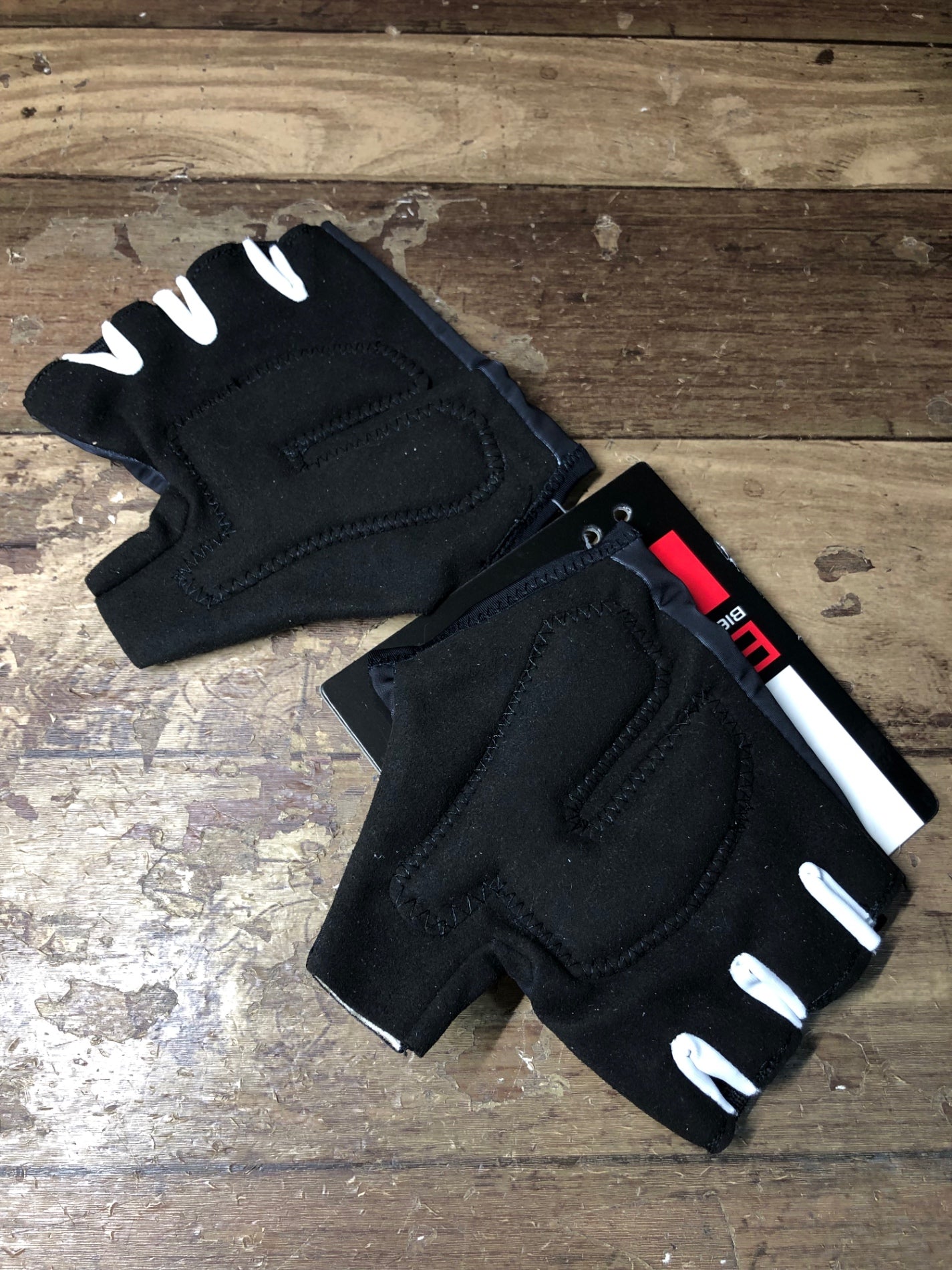 HO857 ビエンメ BIEMME 16SS STRAPS GLOVE サイクルグローブ BLK/YEL Black/Yellow S