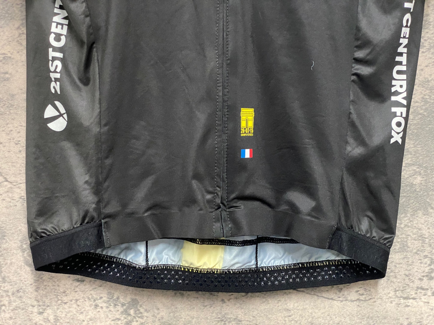 JC828 ラファ Rapha VICTORY PRO TEAM JERSEY 半袖 サイクルジャージ 黒 M TEAM sky