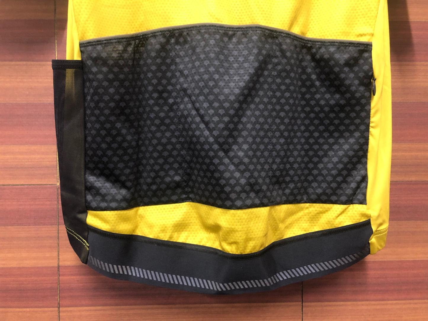 IN343 シマノ SHIMANO 半袖 サイクルジャージ 黄 L