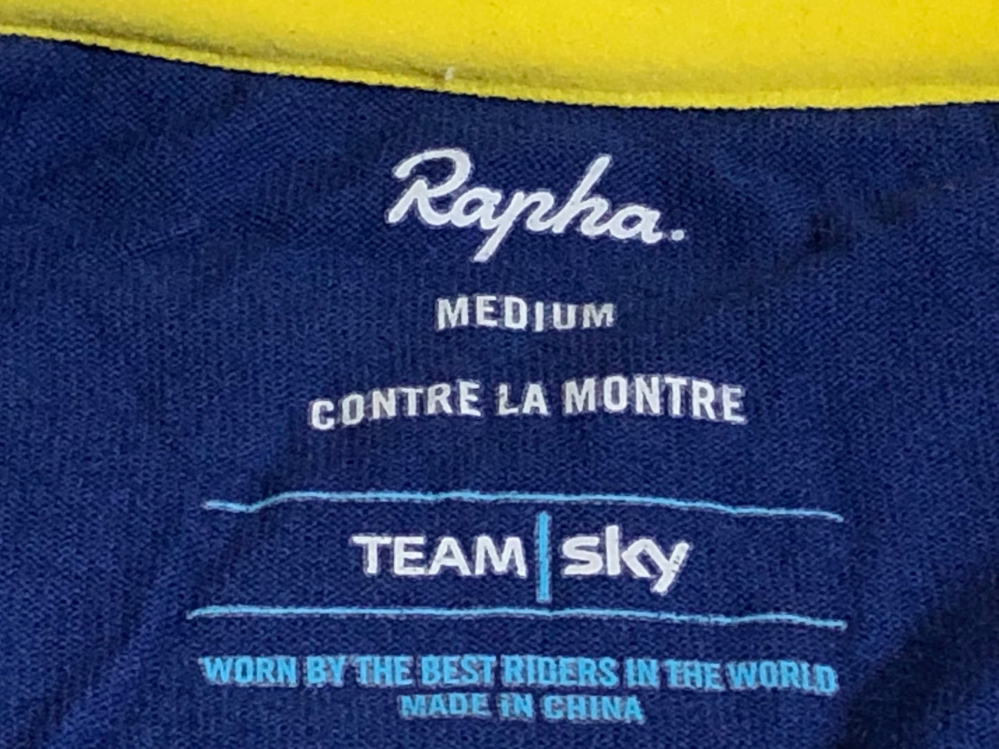 IO139 ラファ Rapha TEAM SKY Tシャツ 半袖 紺 M