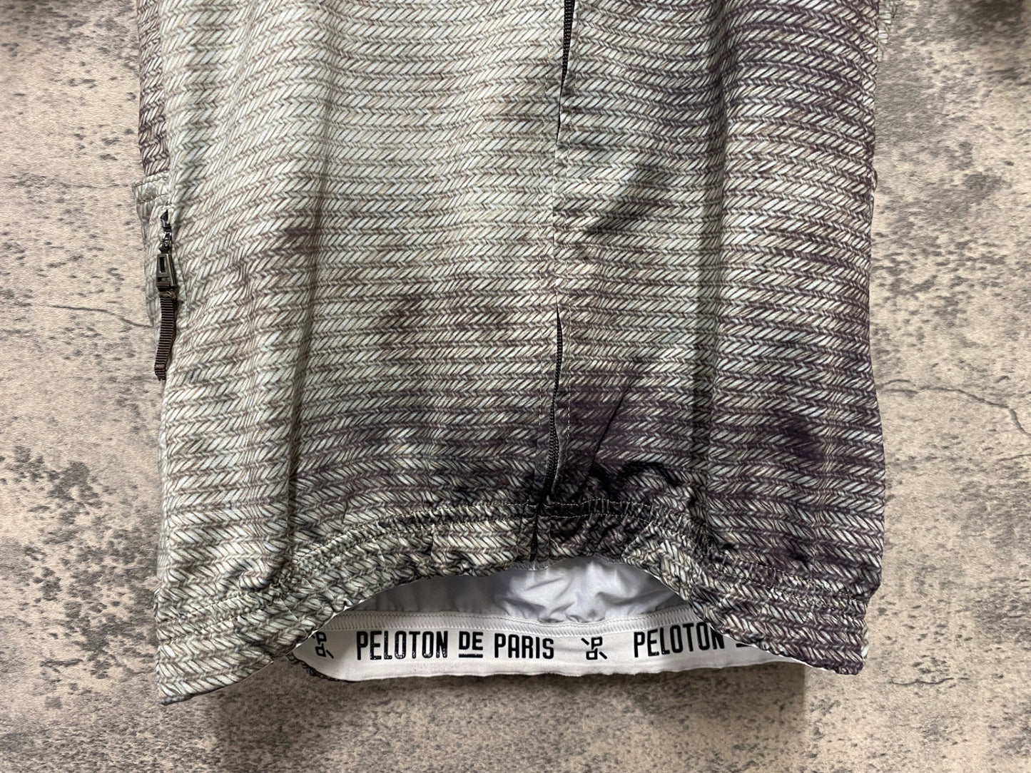 JC190 プロトンドパリ PELOTON DE PARIS AVONTURIER SHORT SLEEVE JERSEY 半袖サイクルジャージ 茶 S タグ剥げ