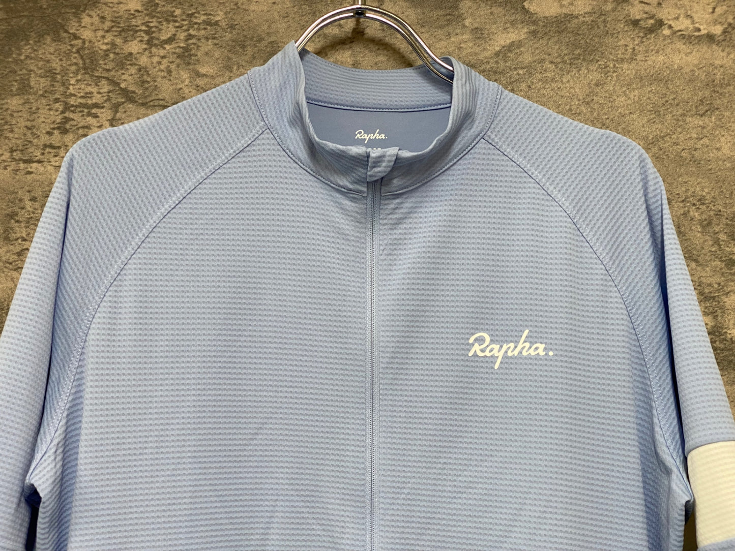 JB049 ラファ Rapha CORE LIGHTWEIGHT JERSEY 半袖 サイクルジャージ 水色 L
