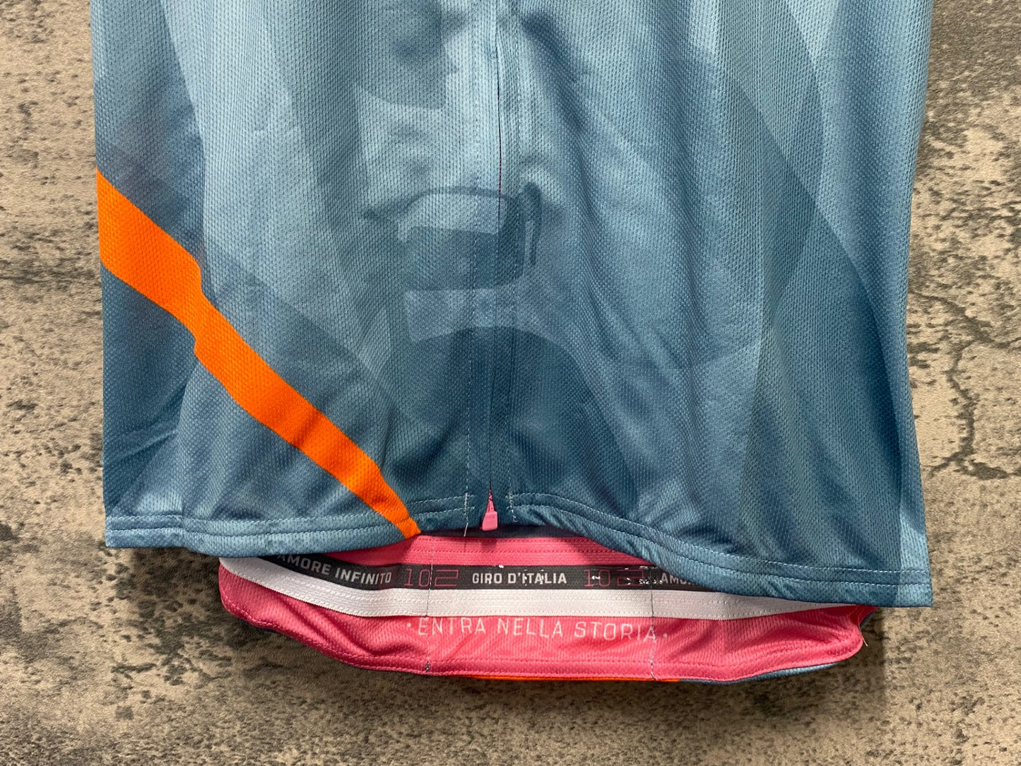 IY887 カステリ CASTELLI 半袖 サイクルジャージ 水色 S Giro d'Italia