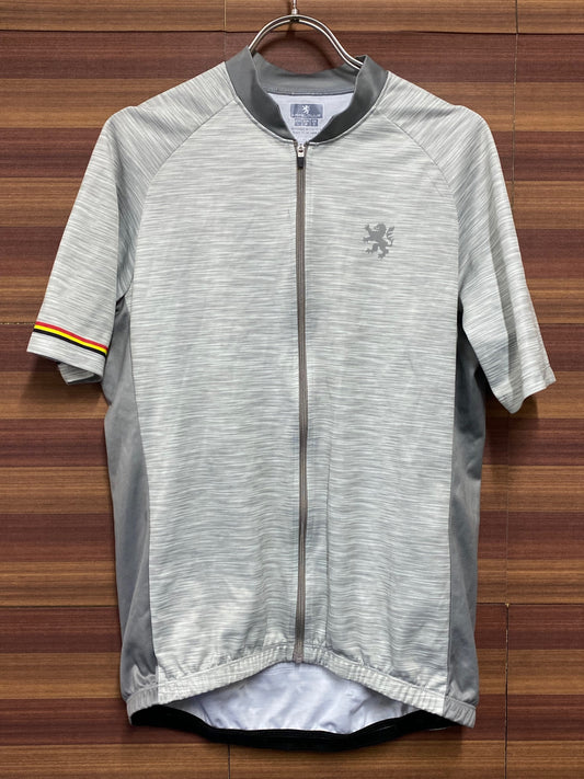 IQ813 カペルミュール kapelmuur 半袖サイクルジャージ グレー ASIA L