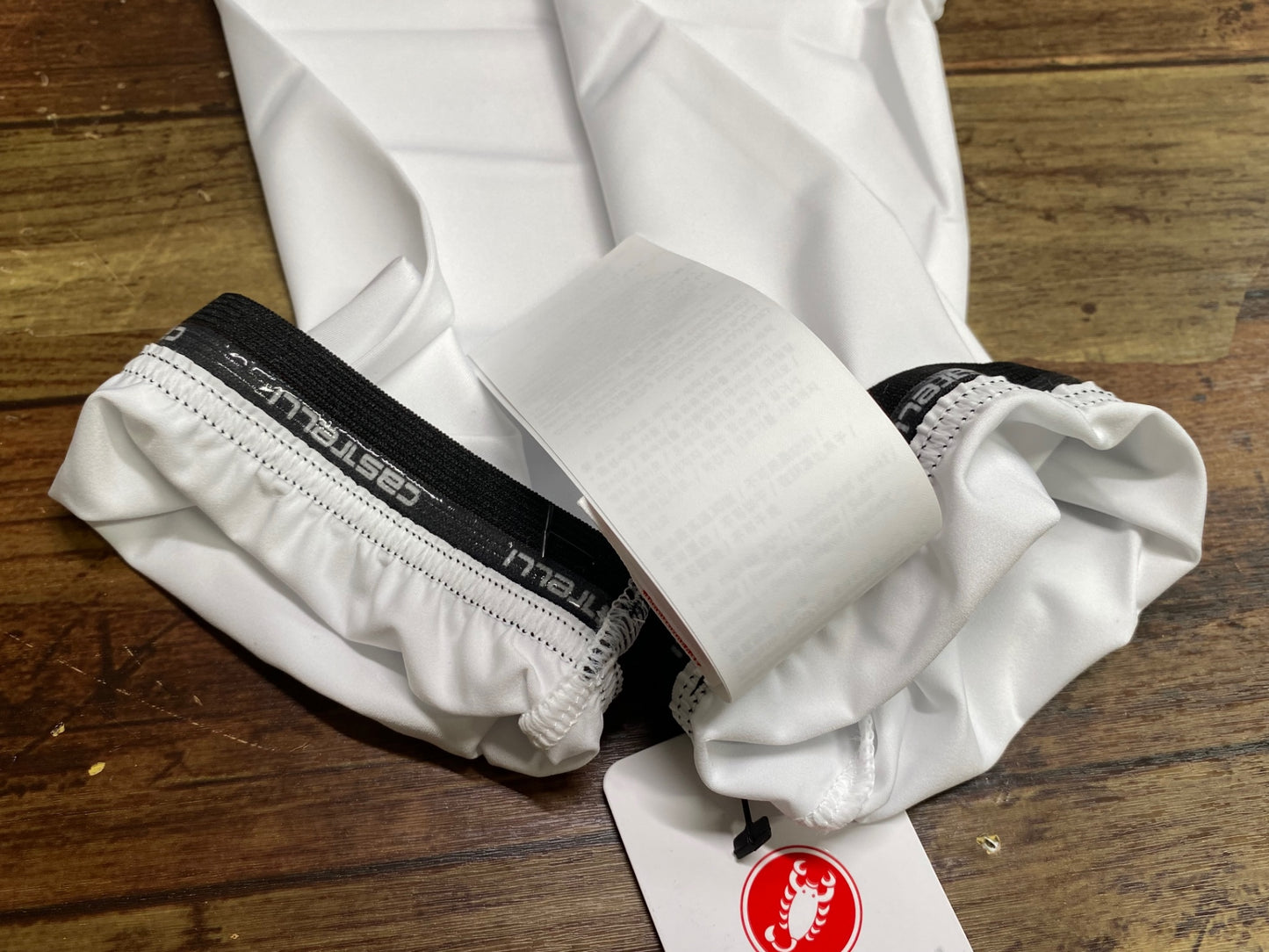 IV857 カステリ CASTELLI UPF 50+ ARM SKINS アームカバー 白 M