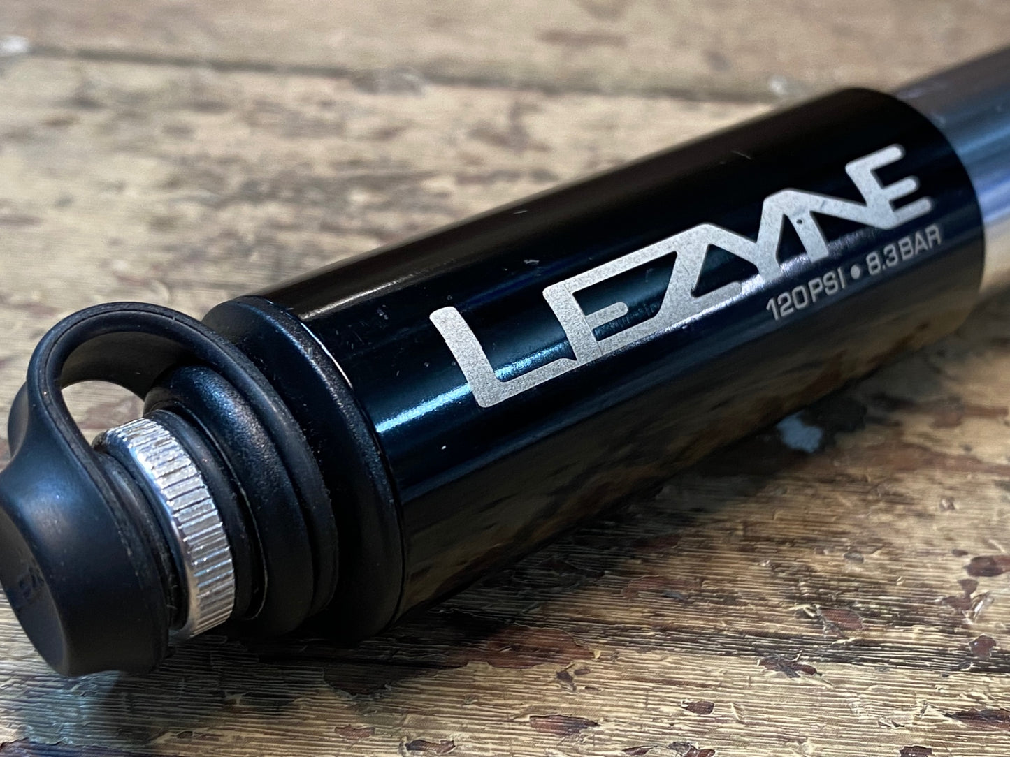 IJ237 レザイン LEZYNE GRIP DRIVE HP 簡易ポンプ 黒シルバー