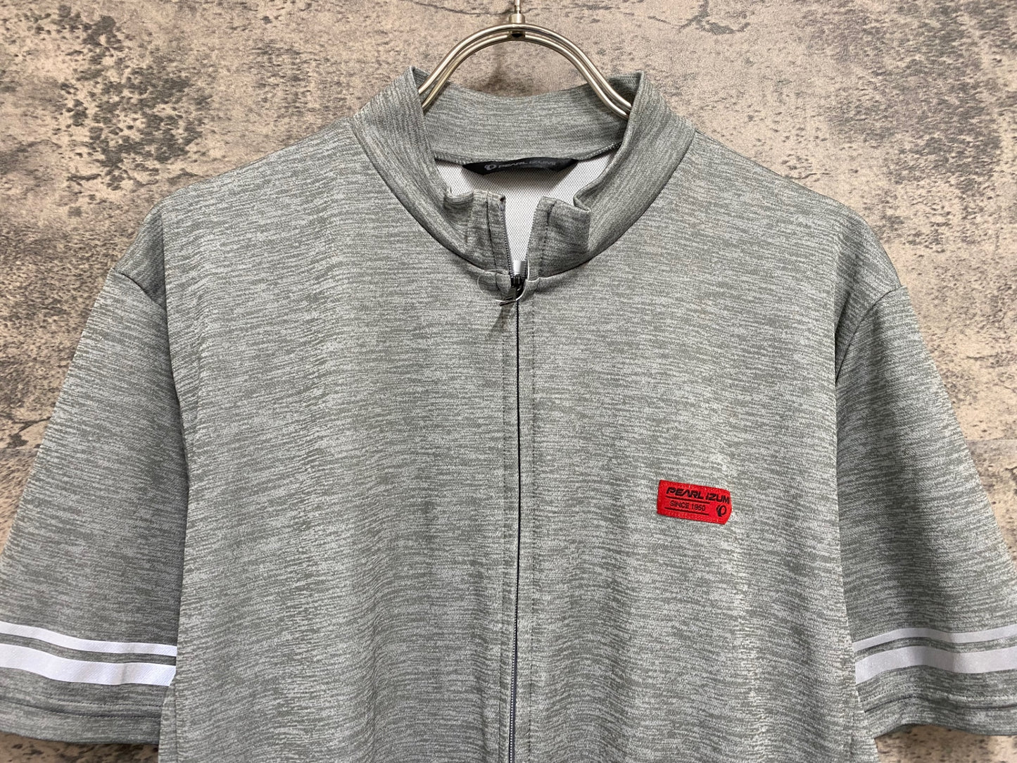 JB767 パールイズミ PEARLiZUMi 半袖 サイクルジャージ グレー L