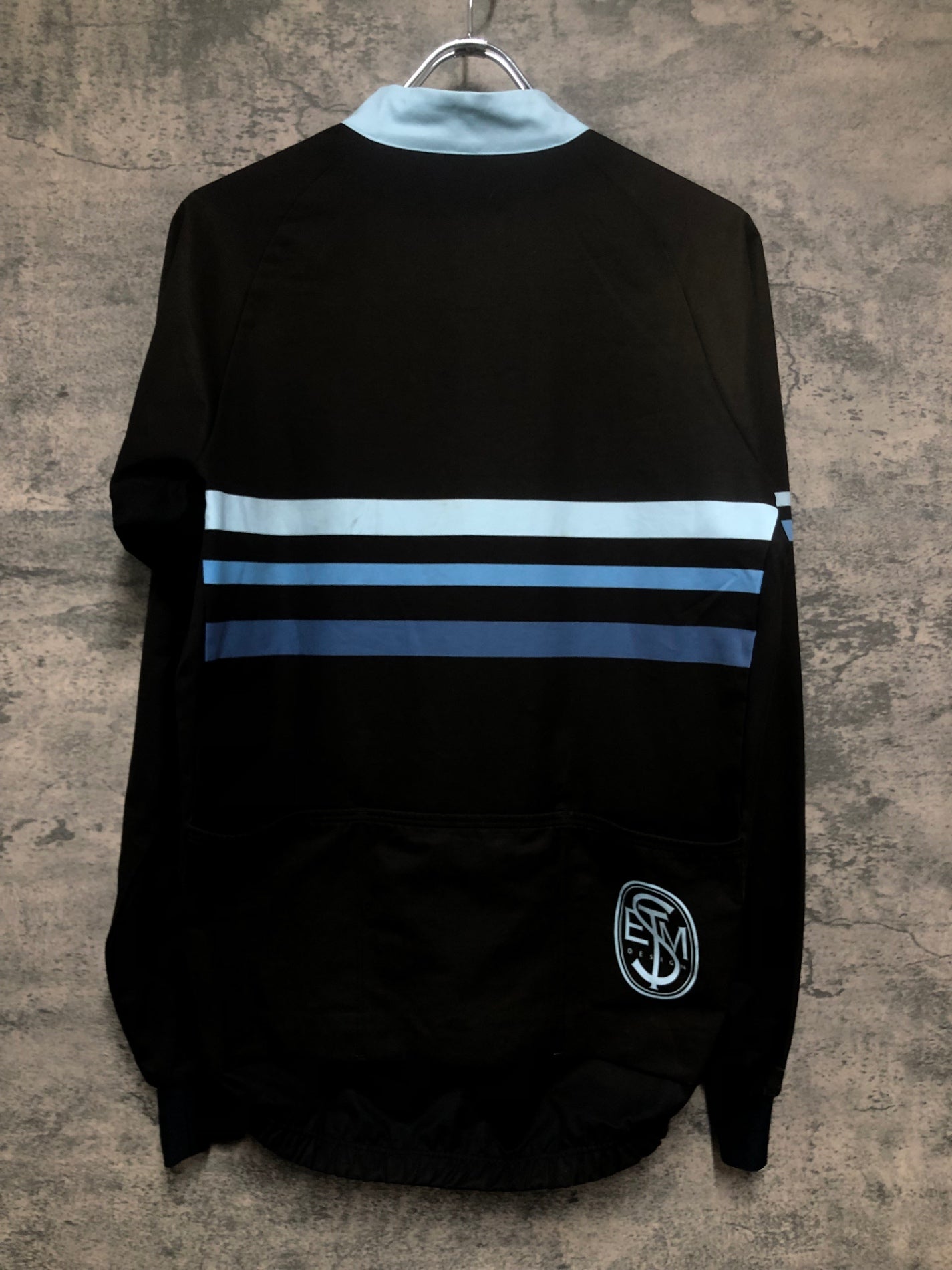 IW547 ステムデザイン STEM DESINE 長袖 サイクルジャージ 黒 サイズ不明 ※スレ