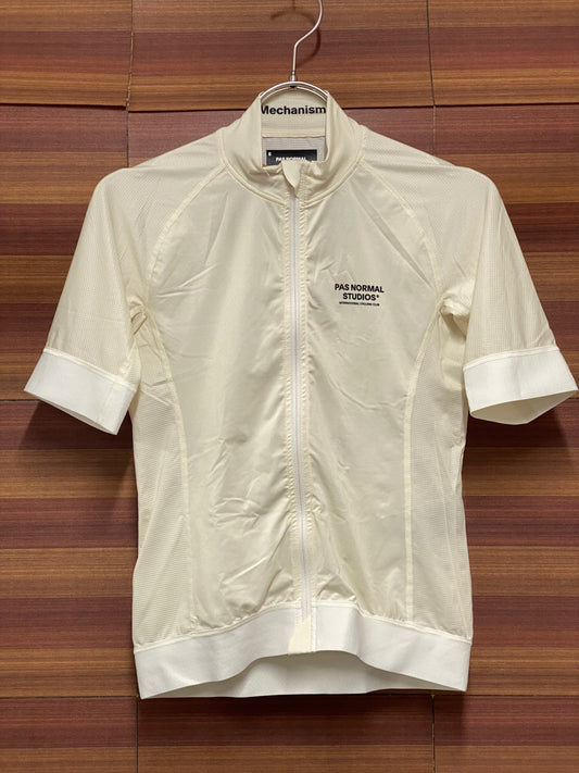 IV059 パスノーマルスタジオ PAS NORMAL STUDIOS Mechanism Jersey 半袖サイクルジャージ オフホワイト S