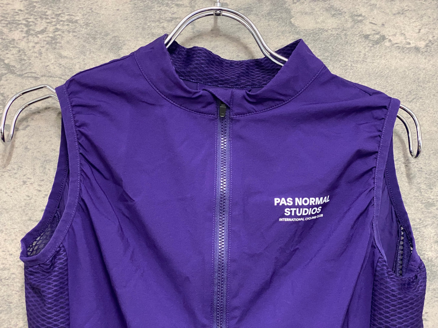 IY503 パスノーマルスタジオ PAS NORMAL STUDIOS ジレ Gilet M パープル