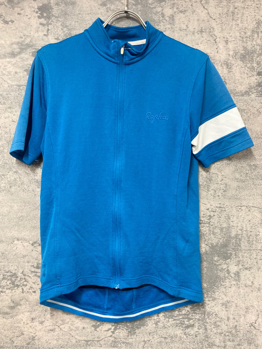 IW748 ラファ Rapha LIGHTWEIGHT JERSEY 半袖 サイクルジャージ ターコイズブルー M ※日焼け