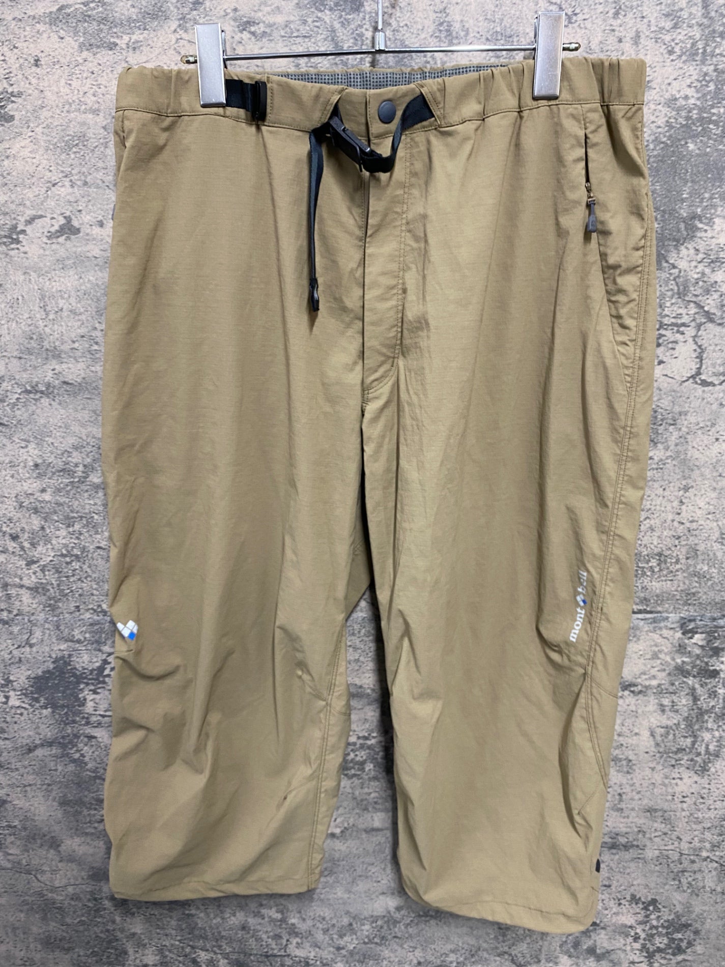 IZ852 モンベル mont-bell サイクルパンツ 黄土色 XL