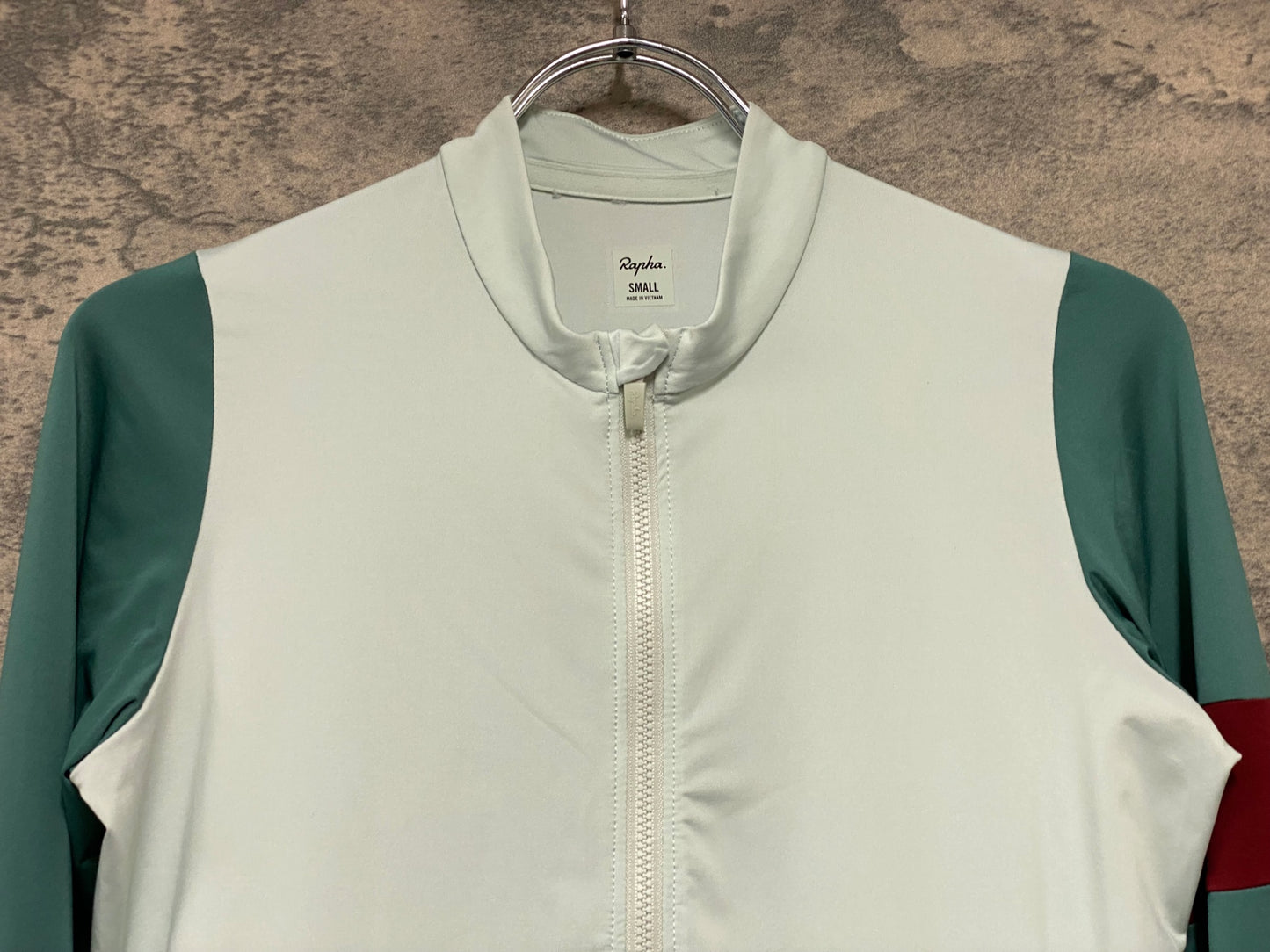 JB714 ラファ RAPHA PRO TEAM LONG SLEEV TRAINING JERSEY 水色 SMALL