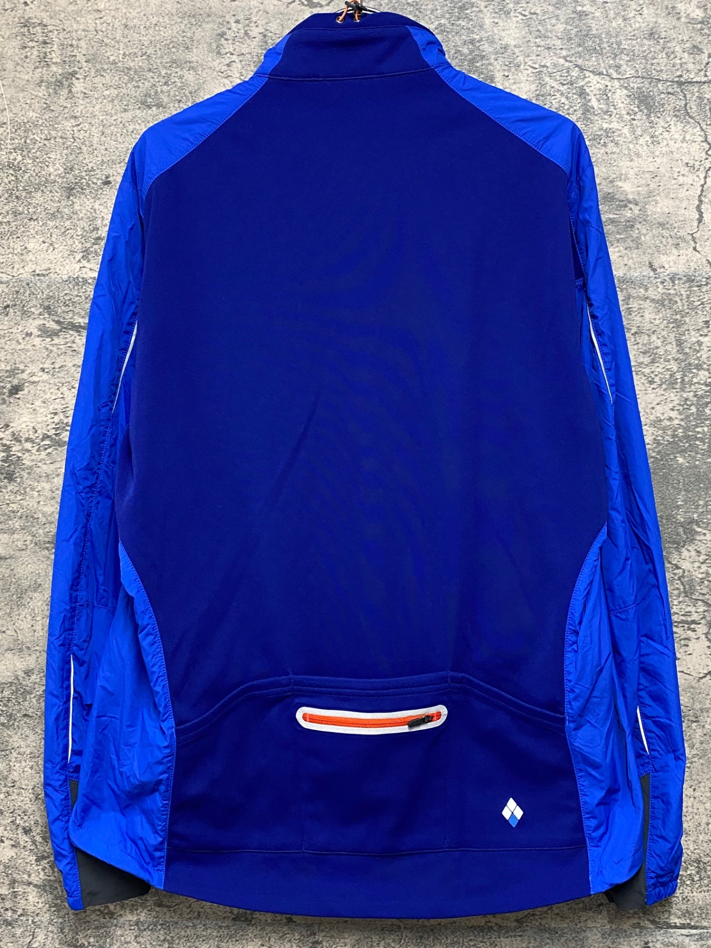 JB486 モンベル mont-bell 長袖 サイクルジャケット 青 L 裏起毛