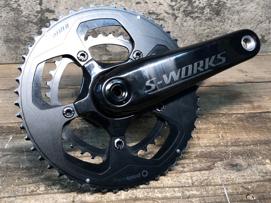 IP495 スペシャライズド SPECIALIZED S-WORKS POWER カーボンクランク 172.5mm 52-36T BCD110 5H 接続確認済み