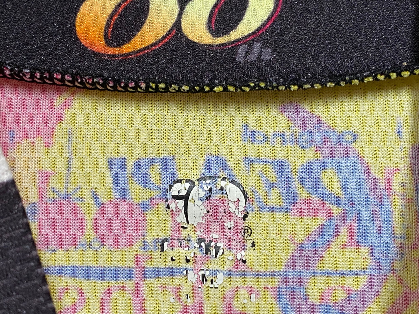 JC211 パールイズミ PEARL iZUMi 半袖 サイクルジャージ 総柄 M 60周年