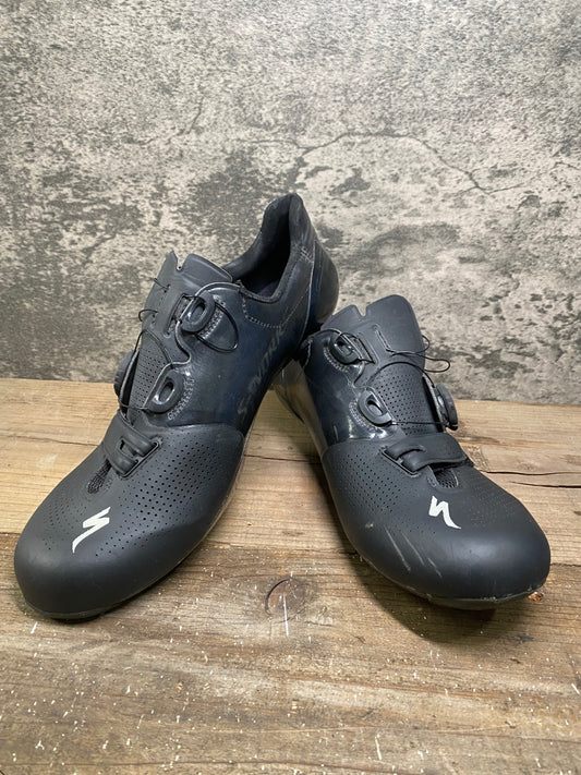 IL718 スペシャライズド SPECIALIZED エスワークス S-WORKS 6 RD ビンディングシューズ EU41 黒
