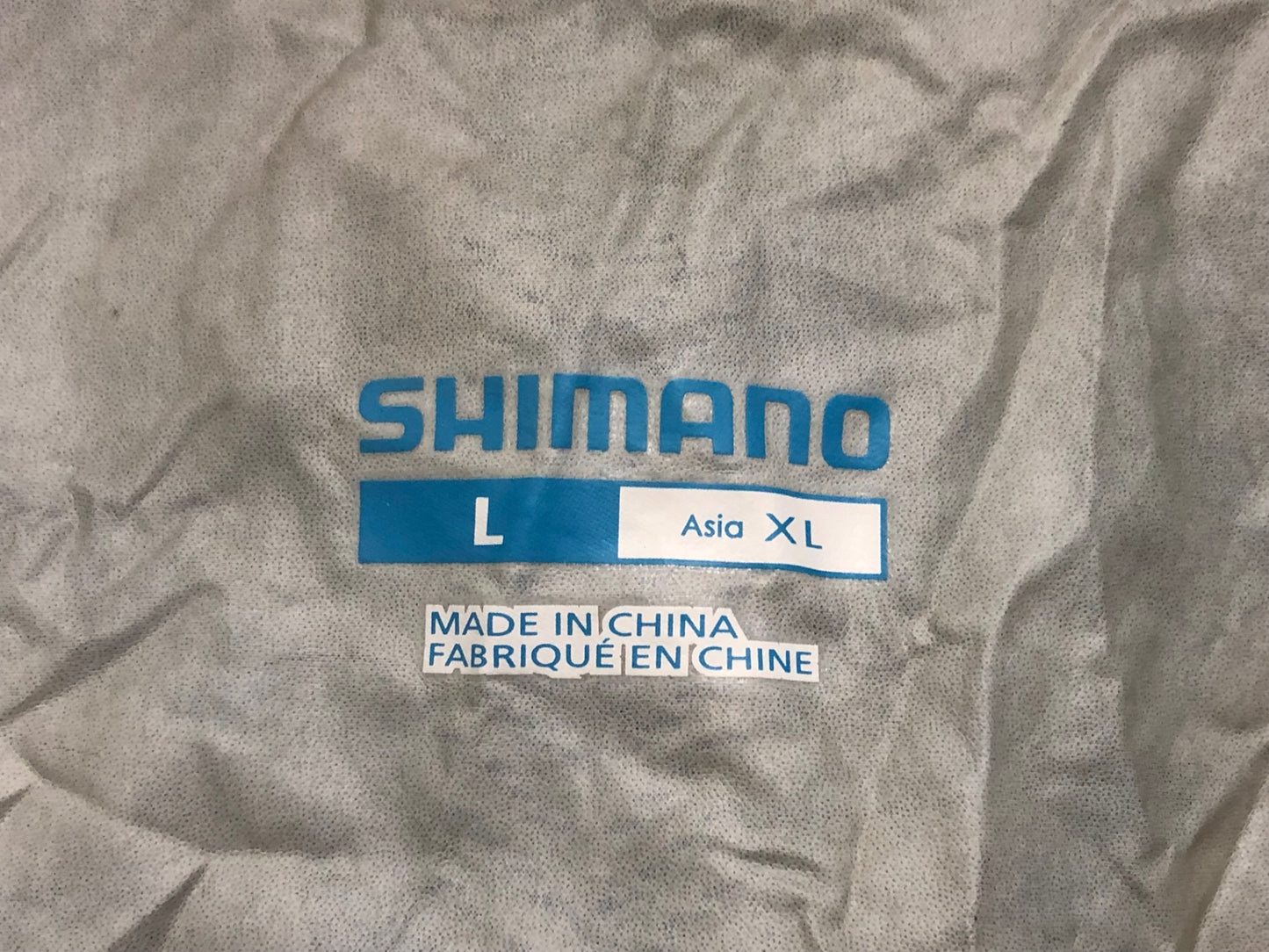 IX203 シマノ SHIMANO 長袖 ウィンドブレーカー 紺 XL WIND STOPPER