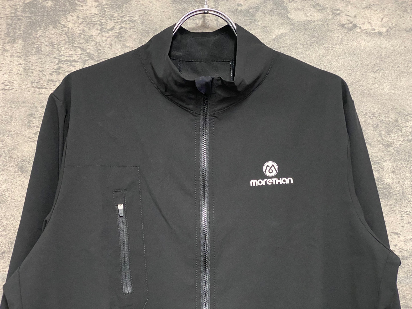 IZ401 モーゼン morethan 長袖 ウインドヴレーカー XL 黒