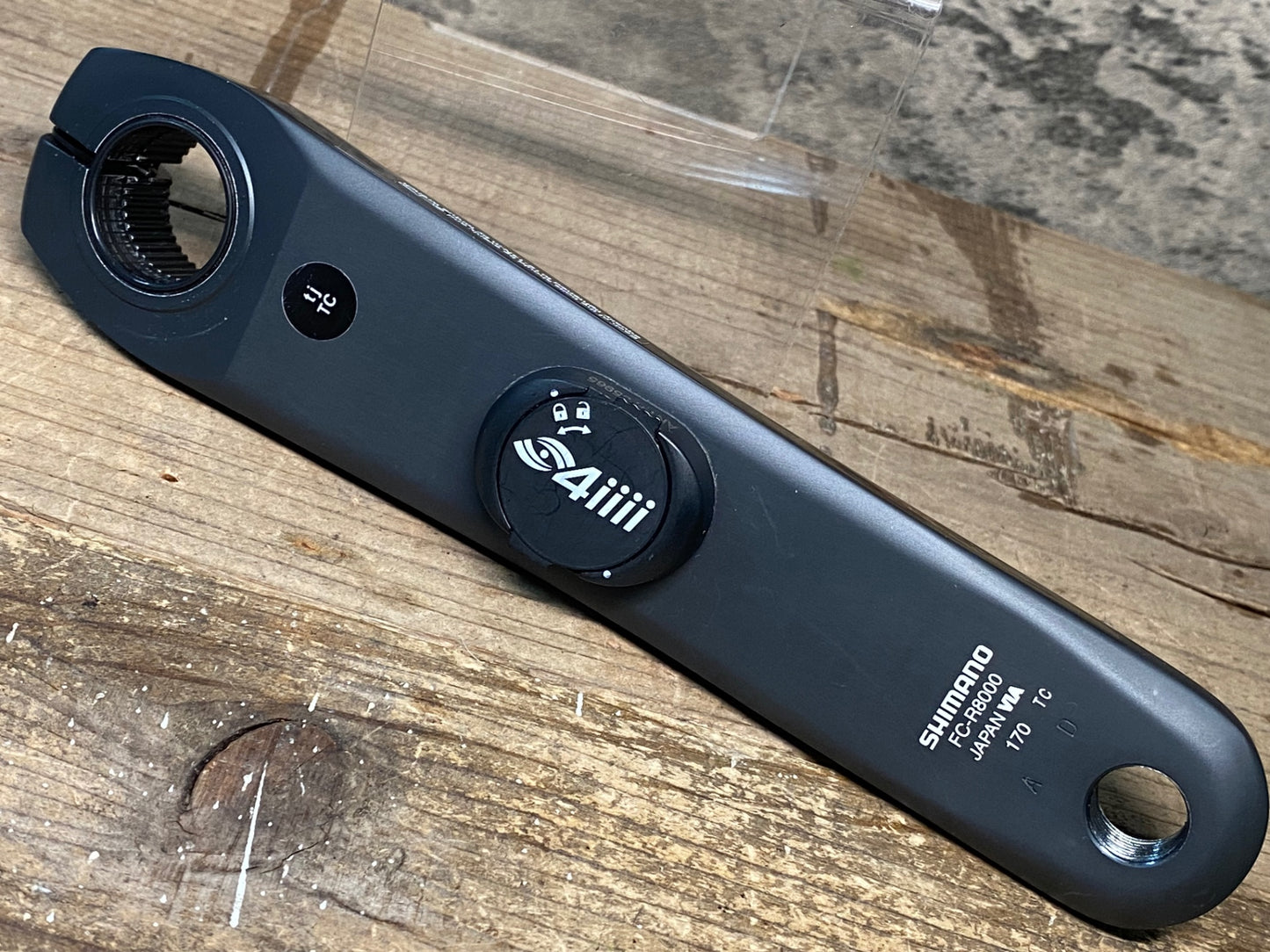 IO444 4iiii PRECISION PML100 パワーメーター 左 クランクアーム SHIMANO ULTEGRA FC-R8000 170mm 接続確認済