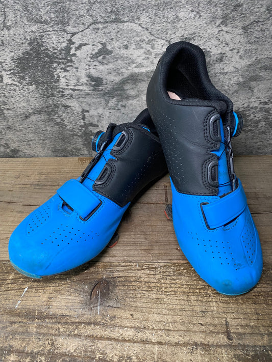 IT525 ボントレガー BONTRAGER VELOCIUS ビンディングシューズ 青 EU42 インソール欠品
