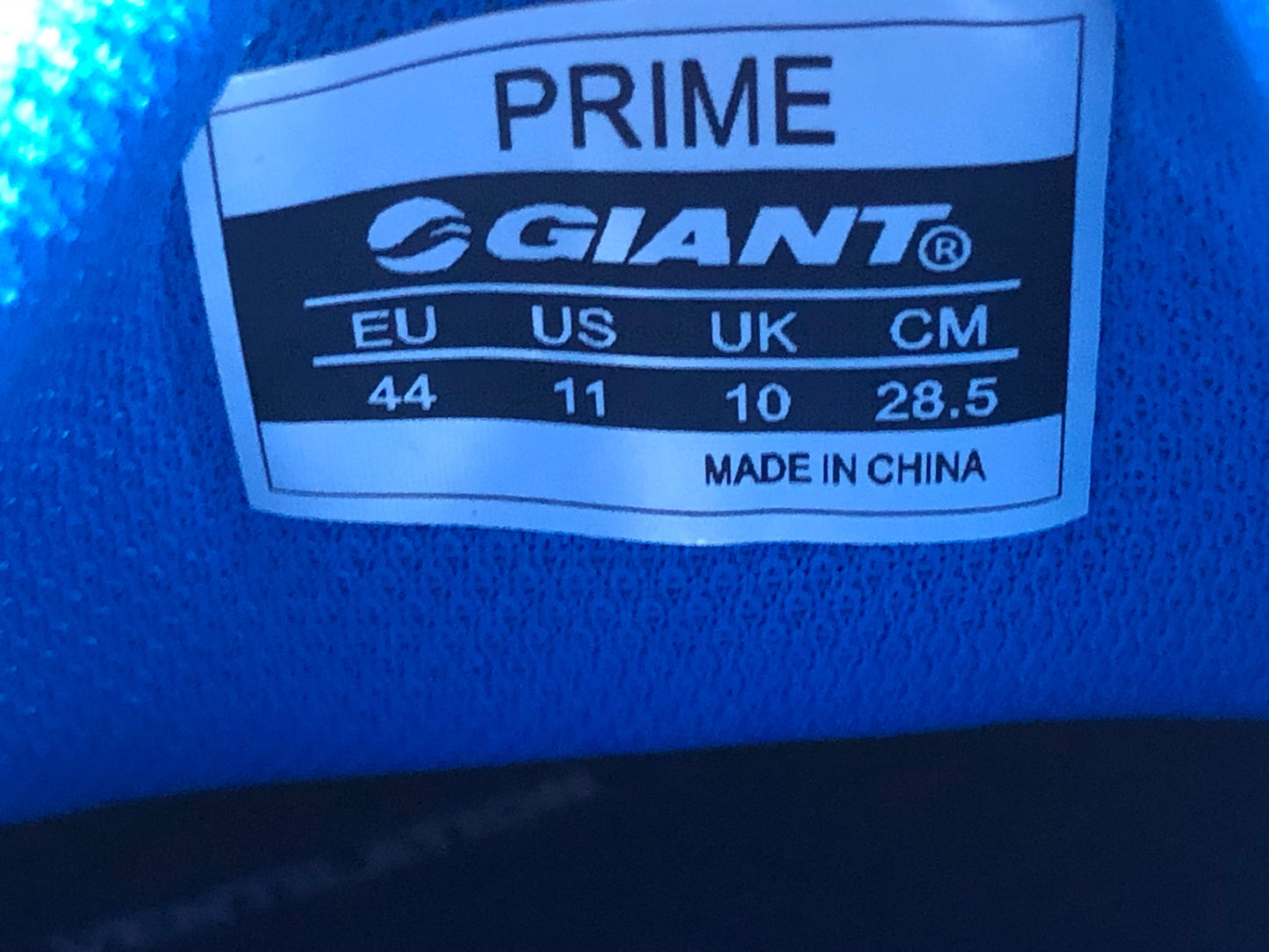 IV980 ジャイアント GIANT PRIME 2018 フラットシューズ 白黒 EU44