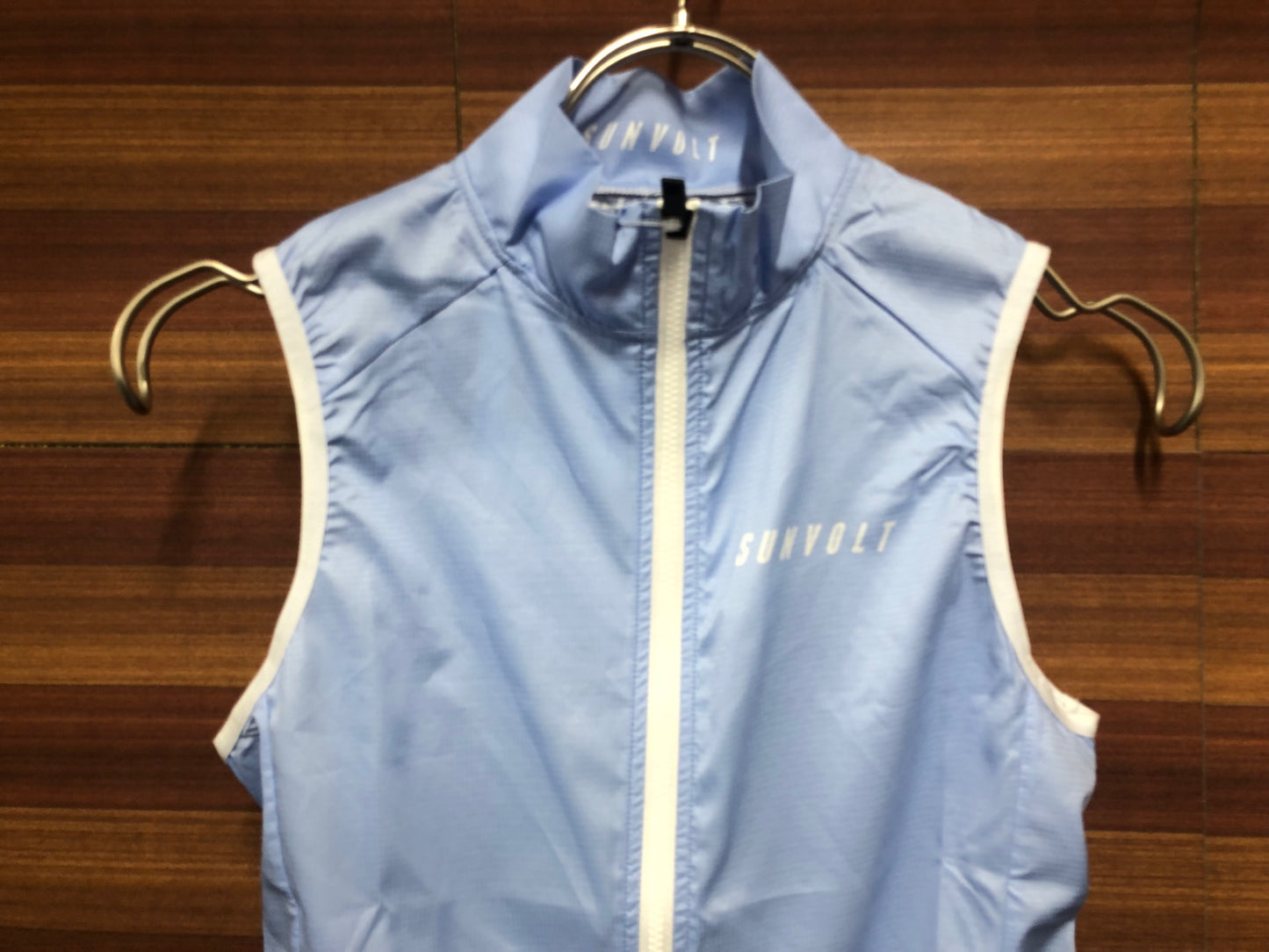 IQ827 サンボルト SUNVOLT サイクルベスト ジレ 水色 XS